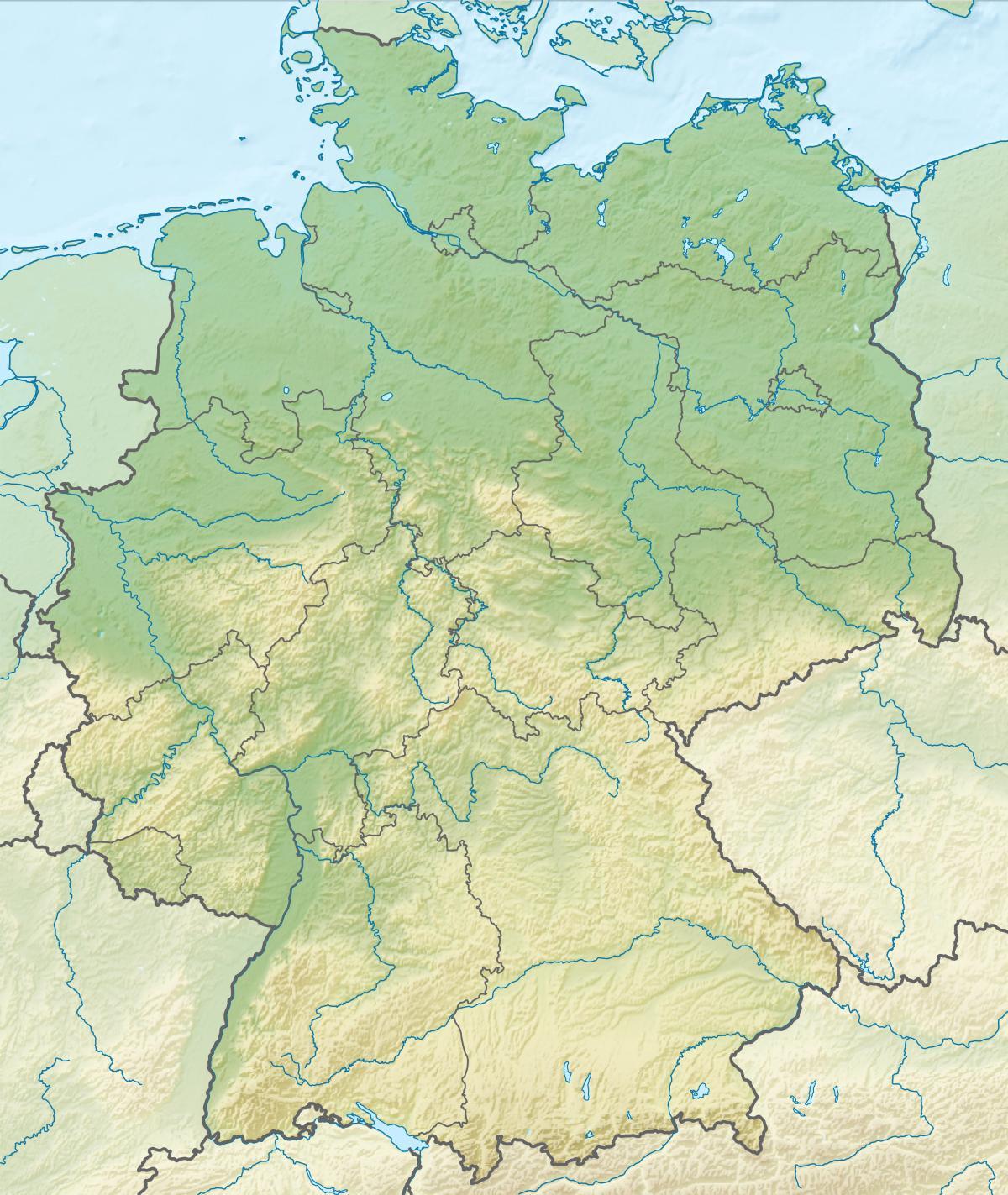 Germania mappa della Germania